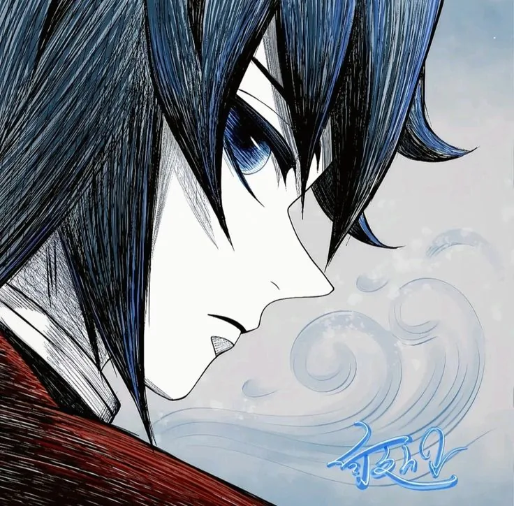 Giyu Manga Pfp Colored