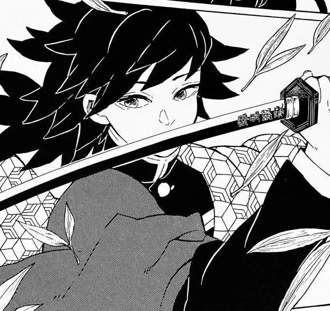 Giyu Tomioka Pfp Black And White