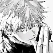 Gojo Pfp Black And White