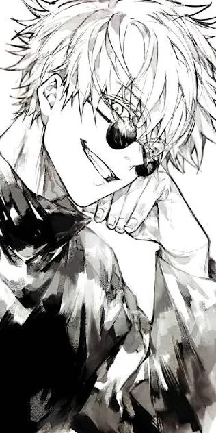 Gojo Pfp Black And White