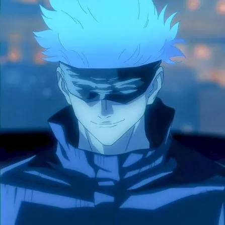 Gojo Pfp Blue