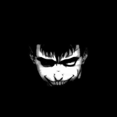 Guts PFP Black and White