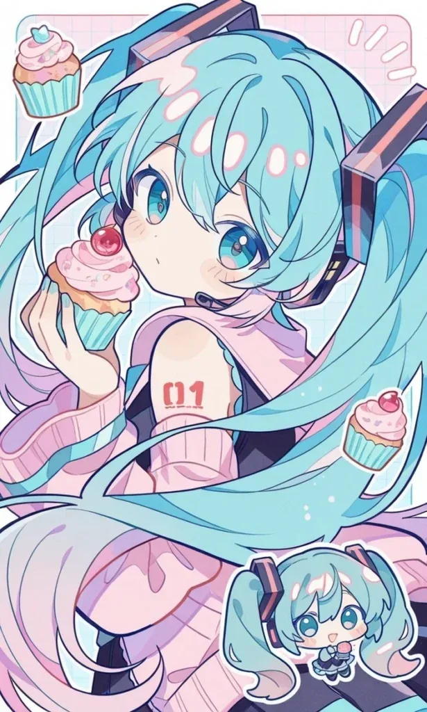 Hatsune Miku Pfp Chibi