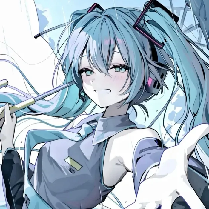 Hatsune Miku Pfp Silly