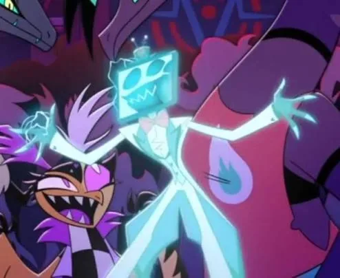 Hazbin Hotel PFP Vox Scene Captures