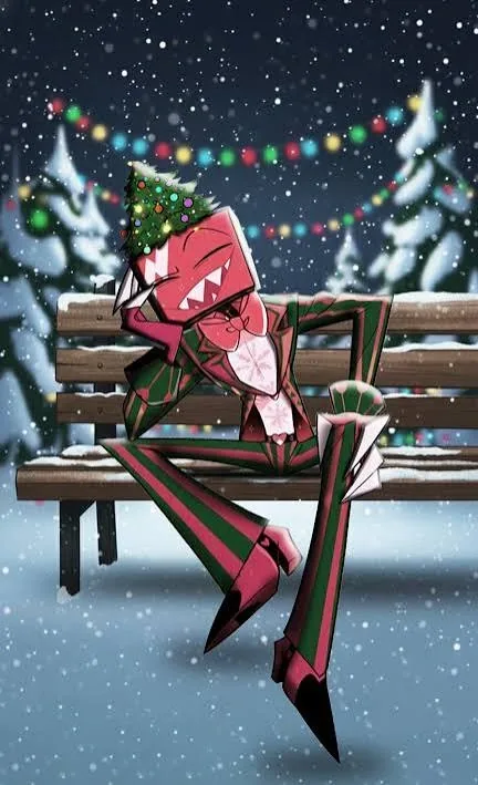 Hazbin Hotel Vox Christmas PFP