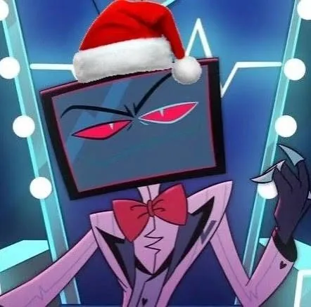 Hazbin Hotel Vox Christmas PFP