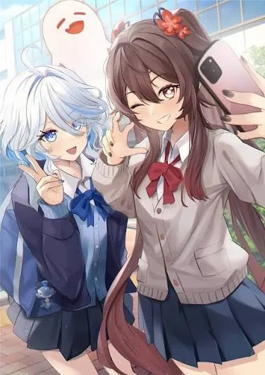 Hu Tao And Furina Pfp