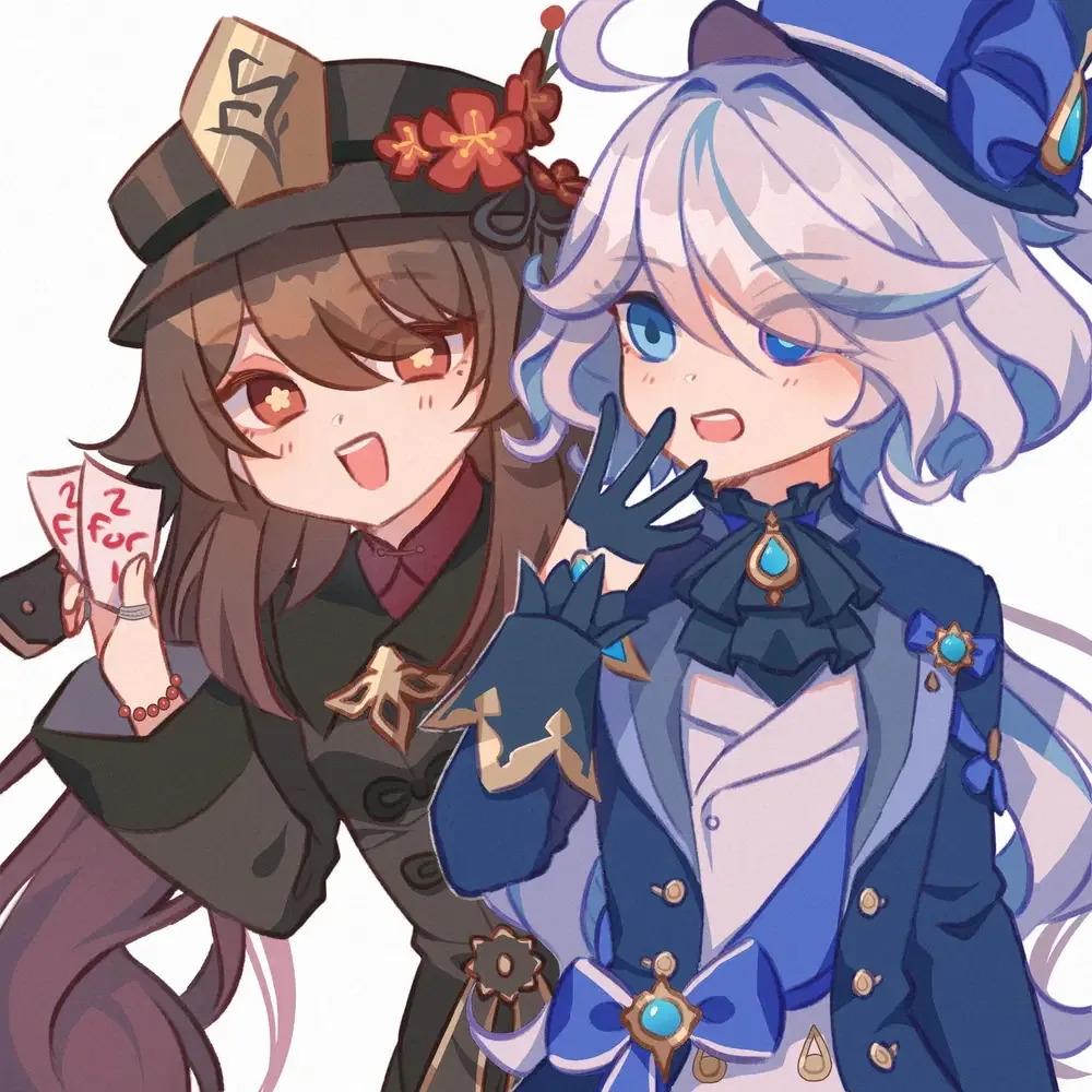 Hu Tao And Furina Pfp