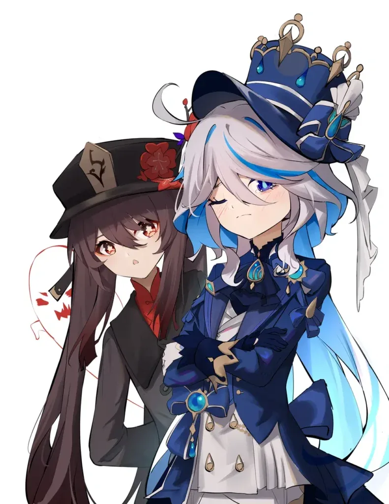 Hu Tao And Furina Pfp