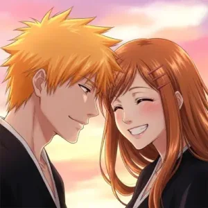 Ichigo and Orihime Matching PFP