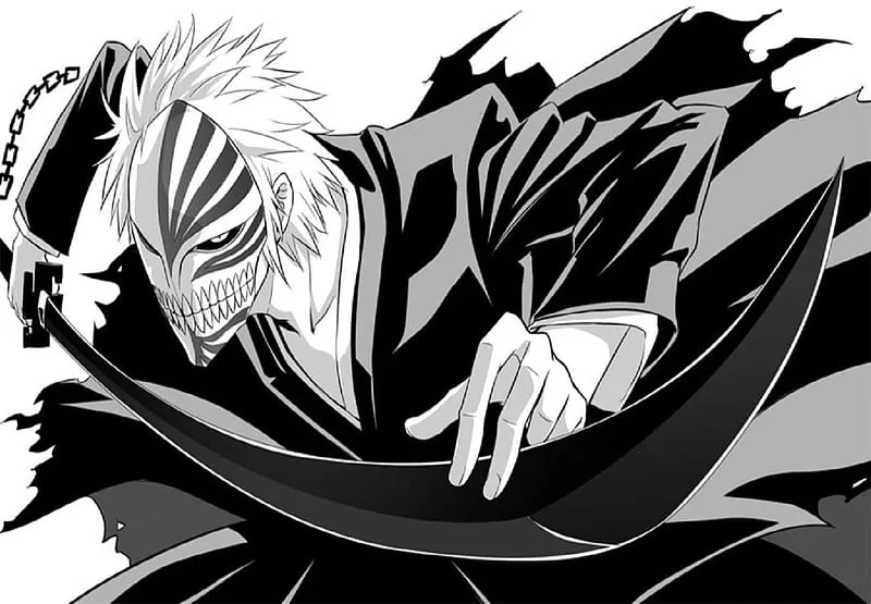 Ichigo PFP Black and White