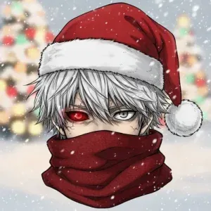 Ken Kaneki Christmas PFP