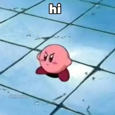 Kirby PFP Funny