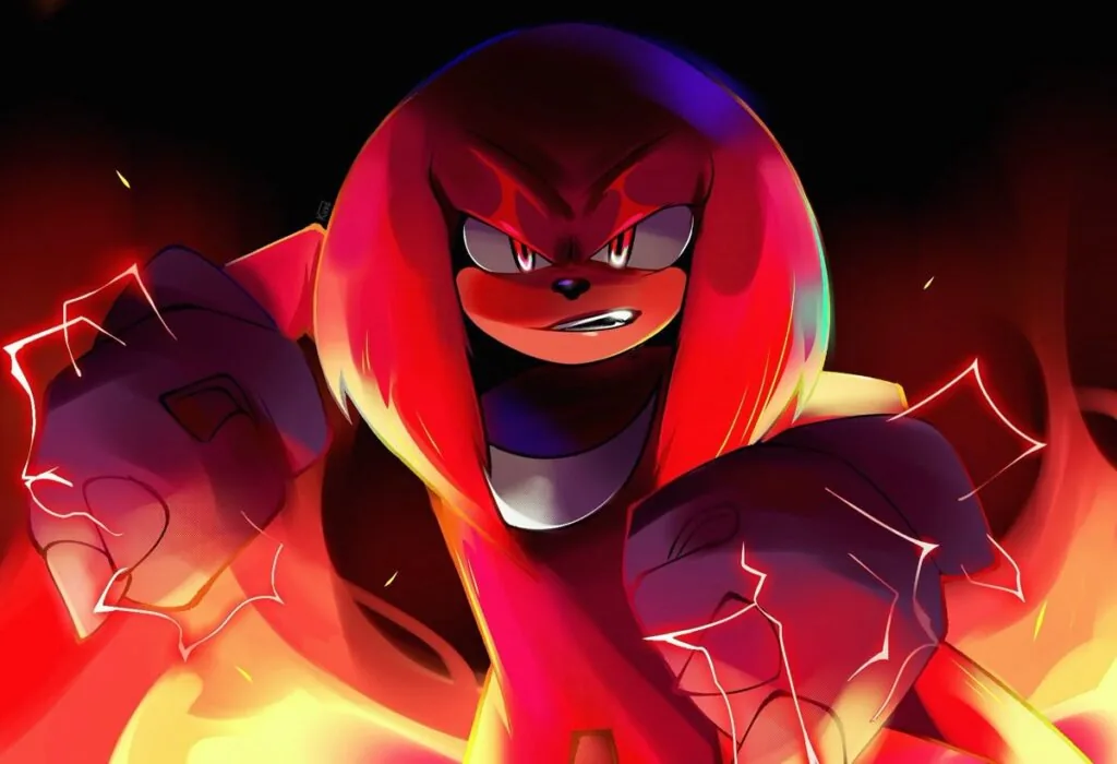 Knuckles PFP Angry