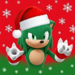 Knuckles PFP Christmas