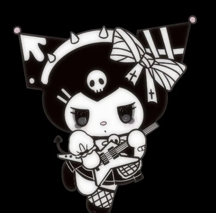 Kuromi PFP Black