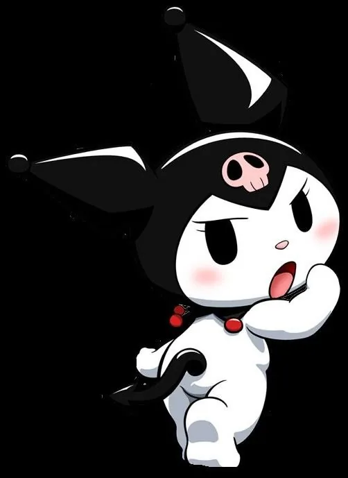 Kuromi PFP Black