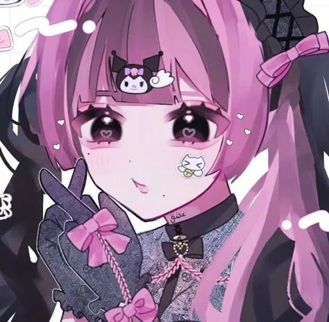 Kuromi PFP Girl