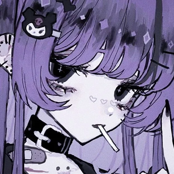 Kuromi PFP Girl
