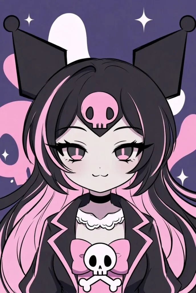 Kuromi PFP Girl