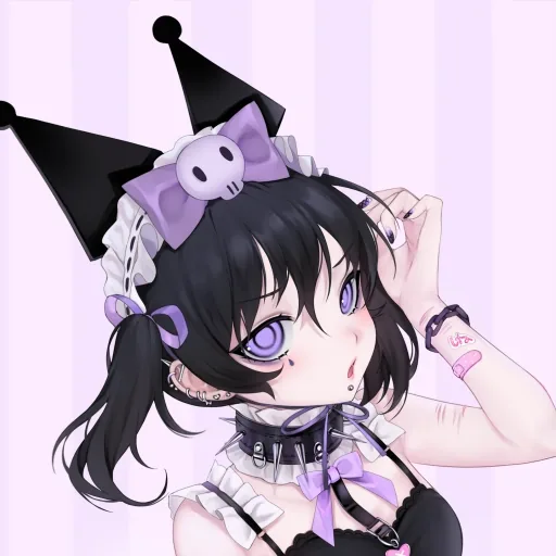 Kuromi PFP Girl