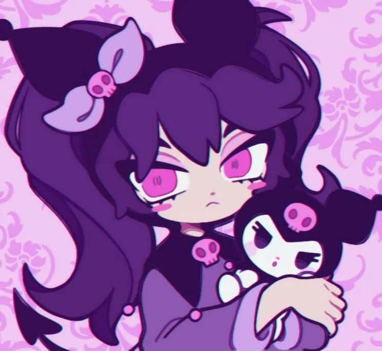 Kuromi PFP Girl