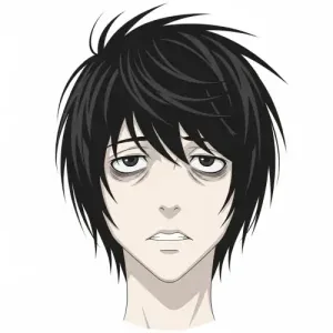 L Death Note PFP Manga