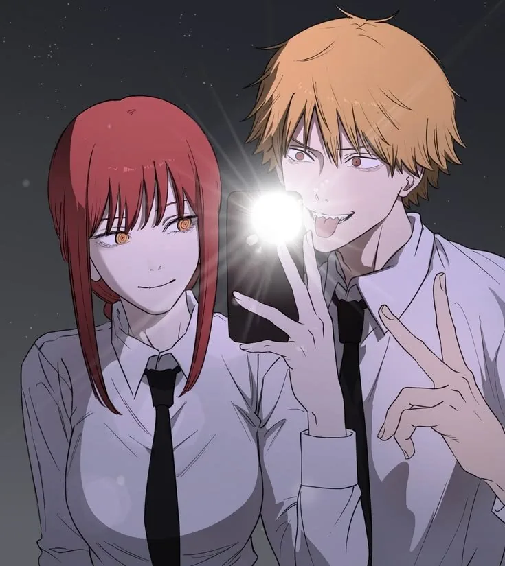 Makima X Denji Pfp