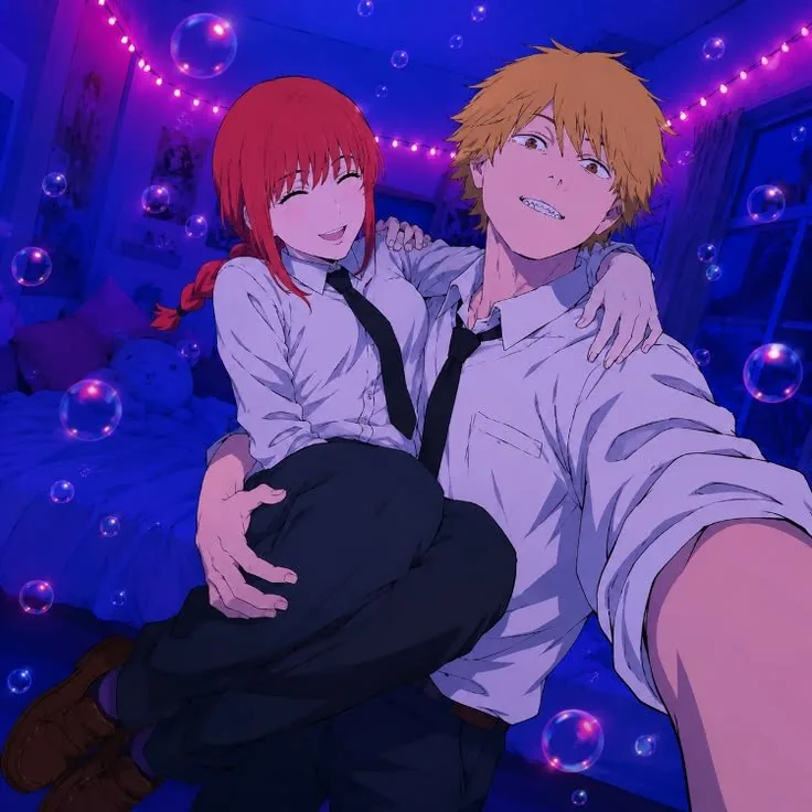Makima X Denji Pfp