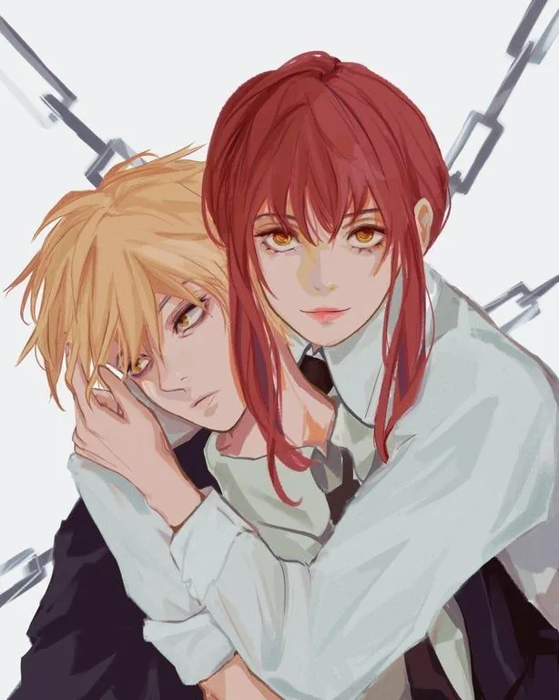 Makima X Denji Pfp
