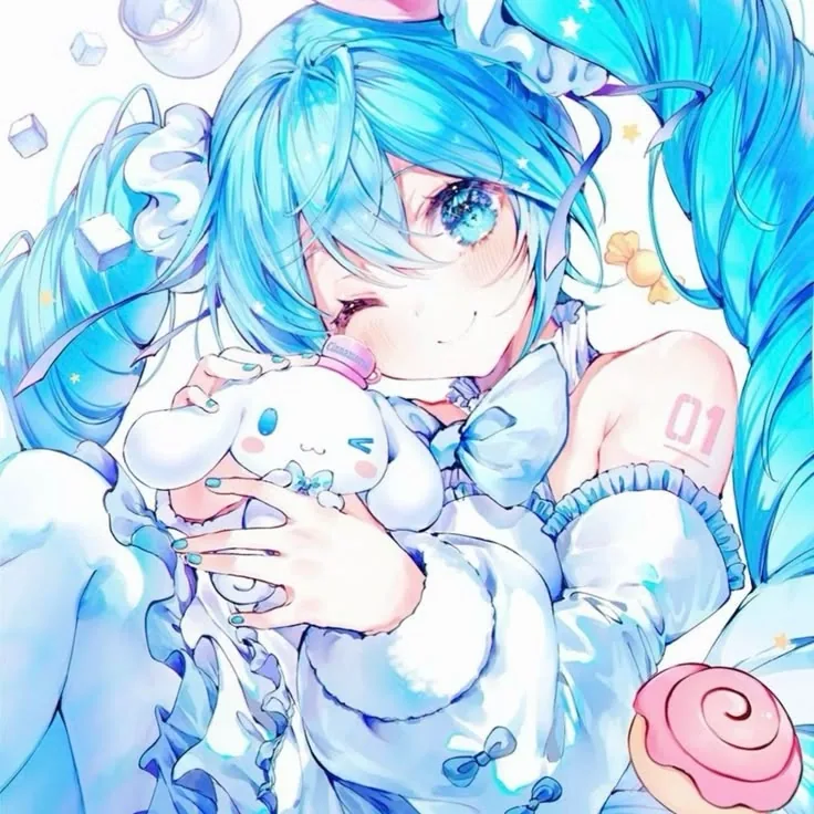 Miku Cinnamoroll PFP