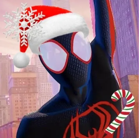 Miles Morales PFP Christmas
