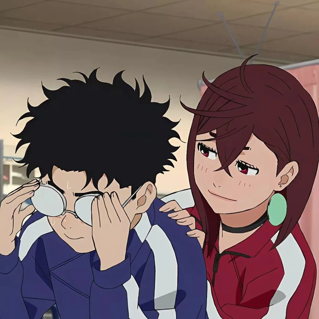 Momo Ayase And Okarun PFP