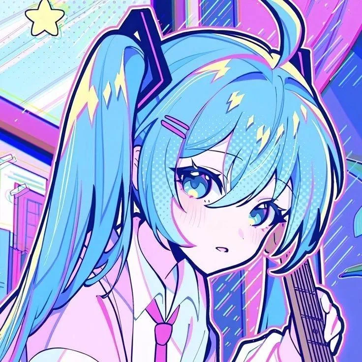 Monitoring Hatsune Miku Pfp