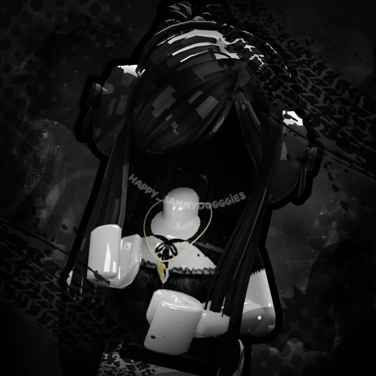 Roblox Pfp Black