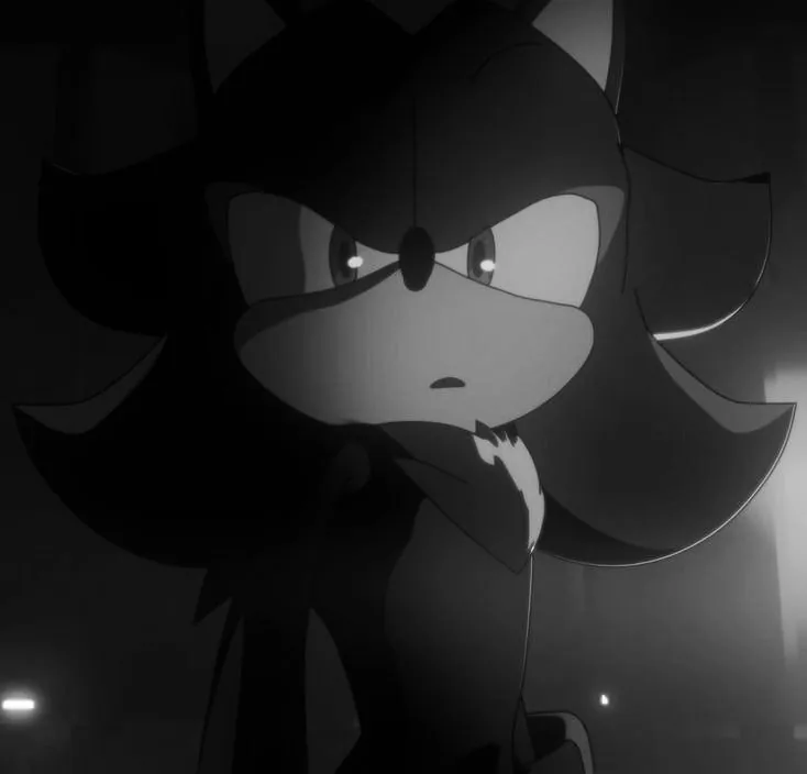 Shadow PFP Black and White