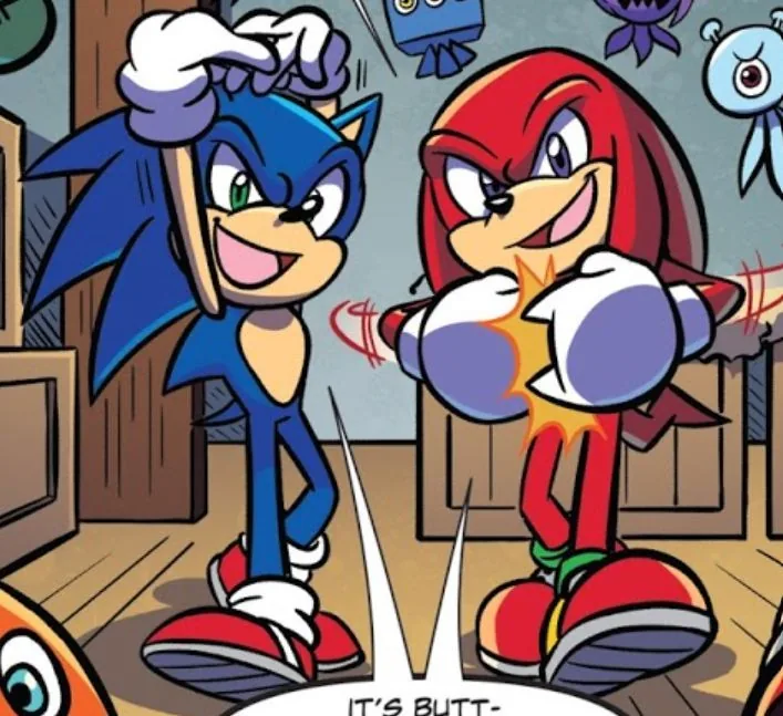 Sonic X Knuckles PFP