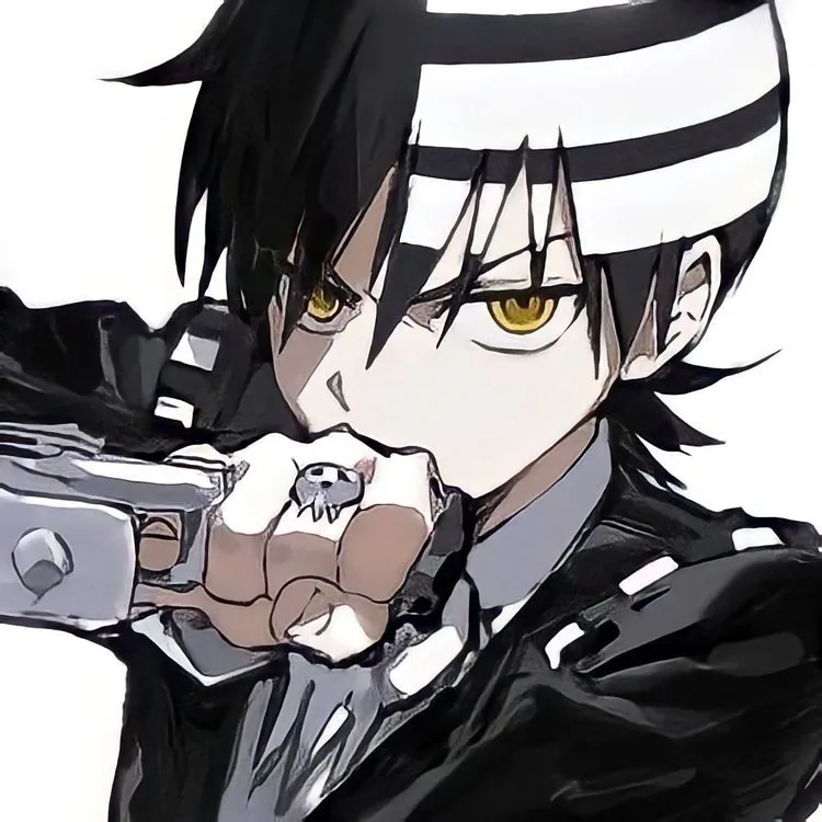 Soul Eater Pfp Black And White