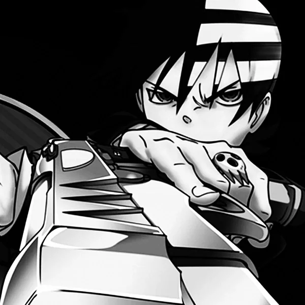 Soul Eater Pfp Black And White