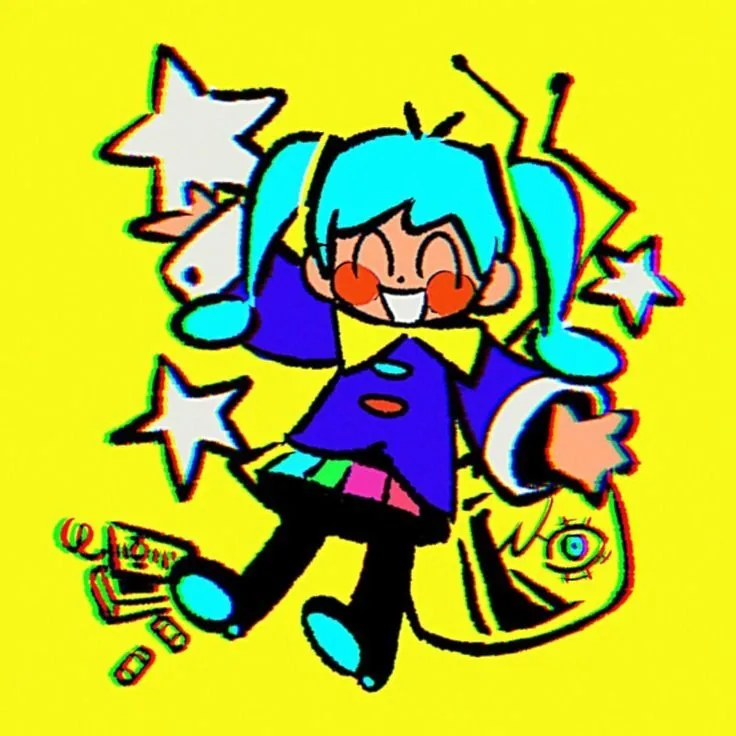 Static Hatsune Miku Pfp
