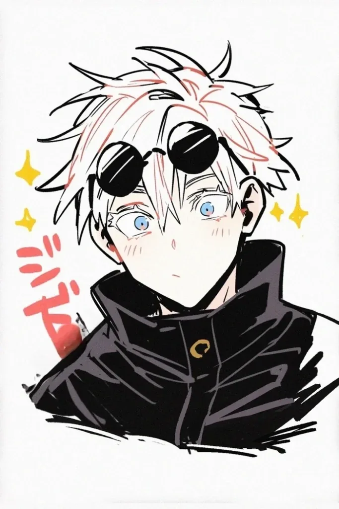 Teen Satoru Gojo Pfp