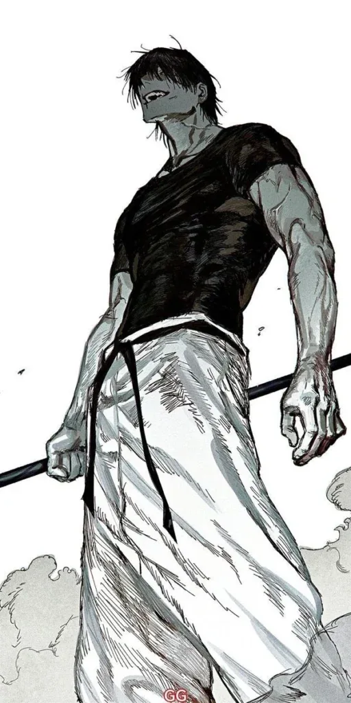 Toji PFP Black and White