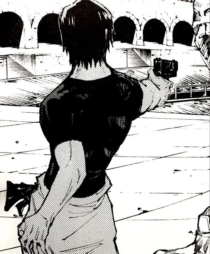 Toji PFP Black and White