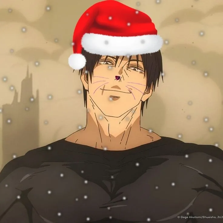 Toji PFP Christmas