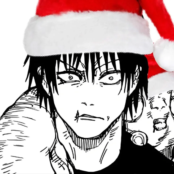 Toji PFP Christmas