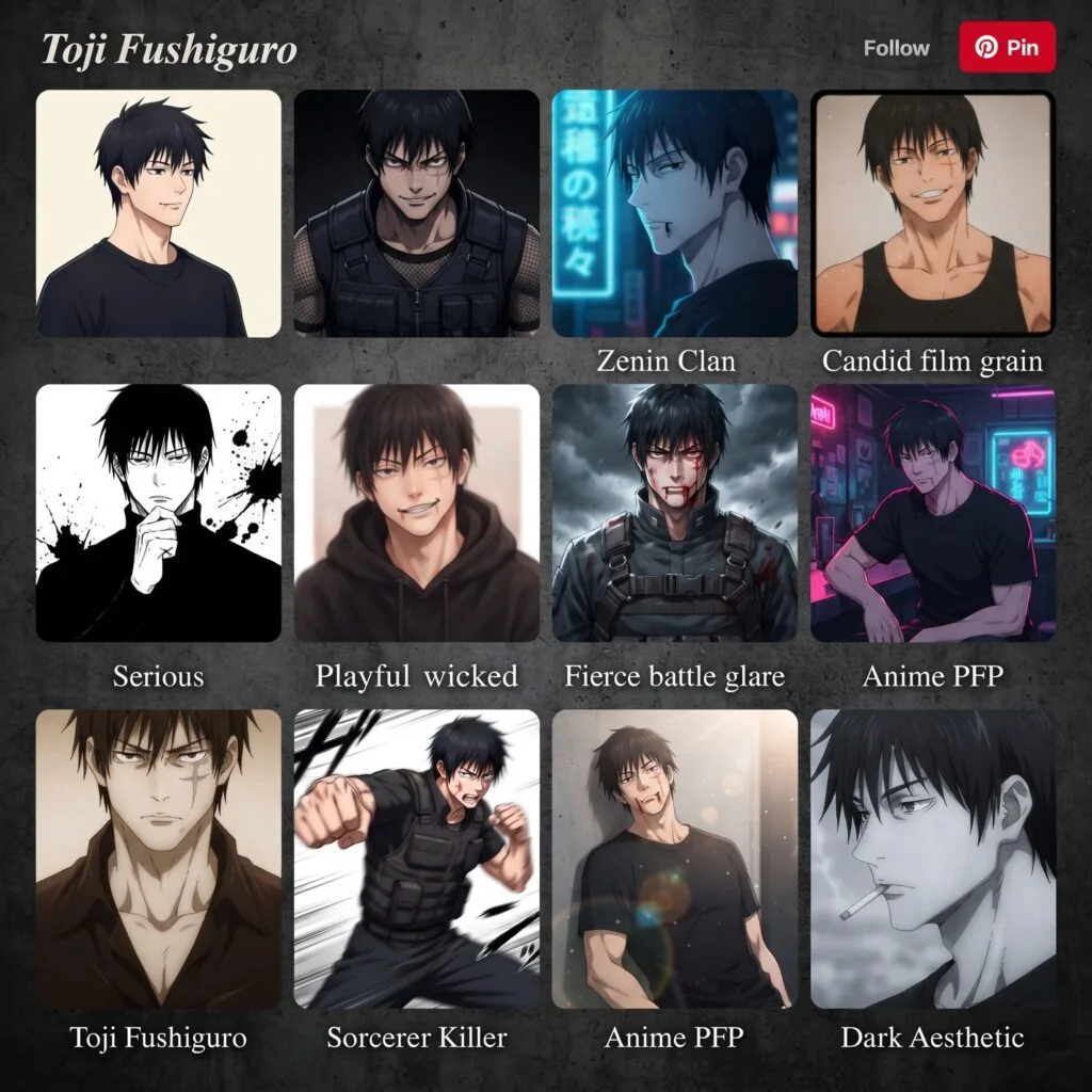 Toji PFP Pinterest