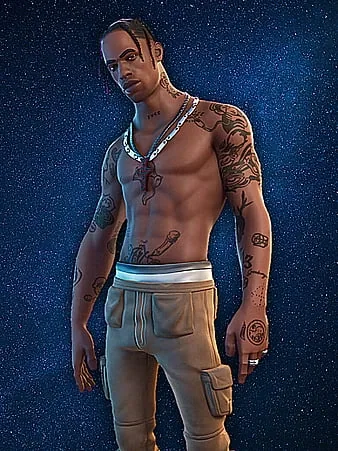 Travis Scott Fortnite PFP