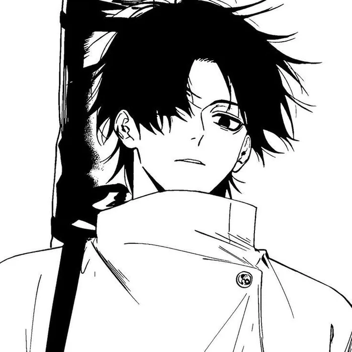 Yuta Okkotsu Pfp Black And White