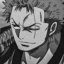 Zoro PFP Black And White